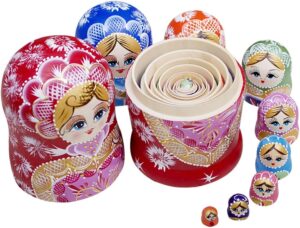 Wooden Matryoshka Dolls