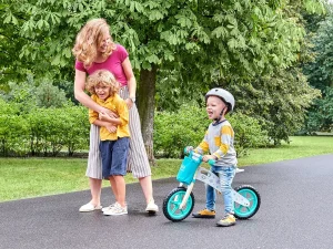 OEM for Kinderkraft balance bike »Runner«, height-adjustable, with bell, handlebar bag and rubber grips