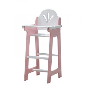 American doll furniture Role play game toy 18 inch wooden doll high chair for doll American girl furniture