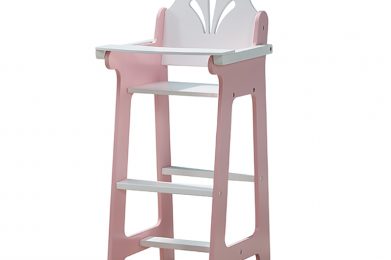 American doll furniture Role play game toy 18 inch wooden doll high chair for doll American girl furniture