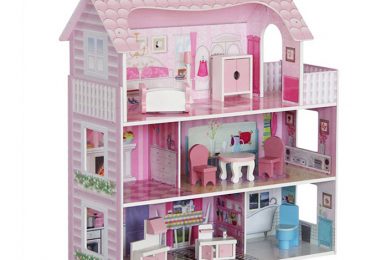 ASTM EN71 CE diy dollhouse wooden doll house for kids Children's Day Christmas gifts