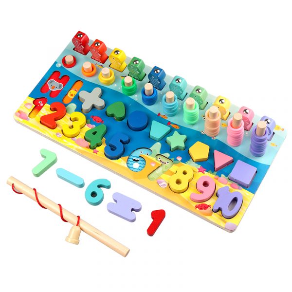 kids wooden educational toys montessori toys for child