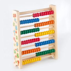 Rainbow Colorful Calculating Frame Toy New Design Developing Kids Math Operating abacus Wooden Educational Toys