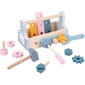 Wooden Tool Set Box Toys Childrens Kindergarten And Preschool Kids Learning Educational Wooden Toys