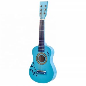 23 Inch Small Guitar 6 Strings Children's Musical Instrument Music Toys Wooden for Kids Boys Girls Playing Gift Wood 20PCS/CTN