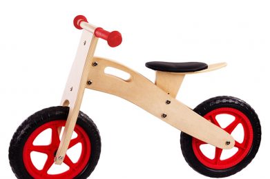 Wooden Balance Bike Kids Ride On Car Outdoor Toy Bicycle