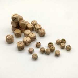 Factory Custom high quality rainbow 6 8 10 dice dnd dice set Wood Dice 8cm 10cm 12cm wooden d6 d8 d10