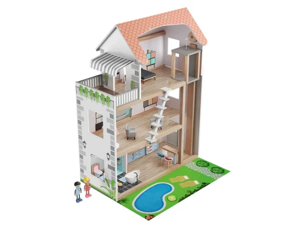 Playtive wooden dollhouse Toys for kids