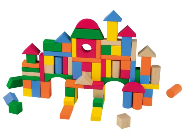 PLAYTIVE® wooden building blocks